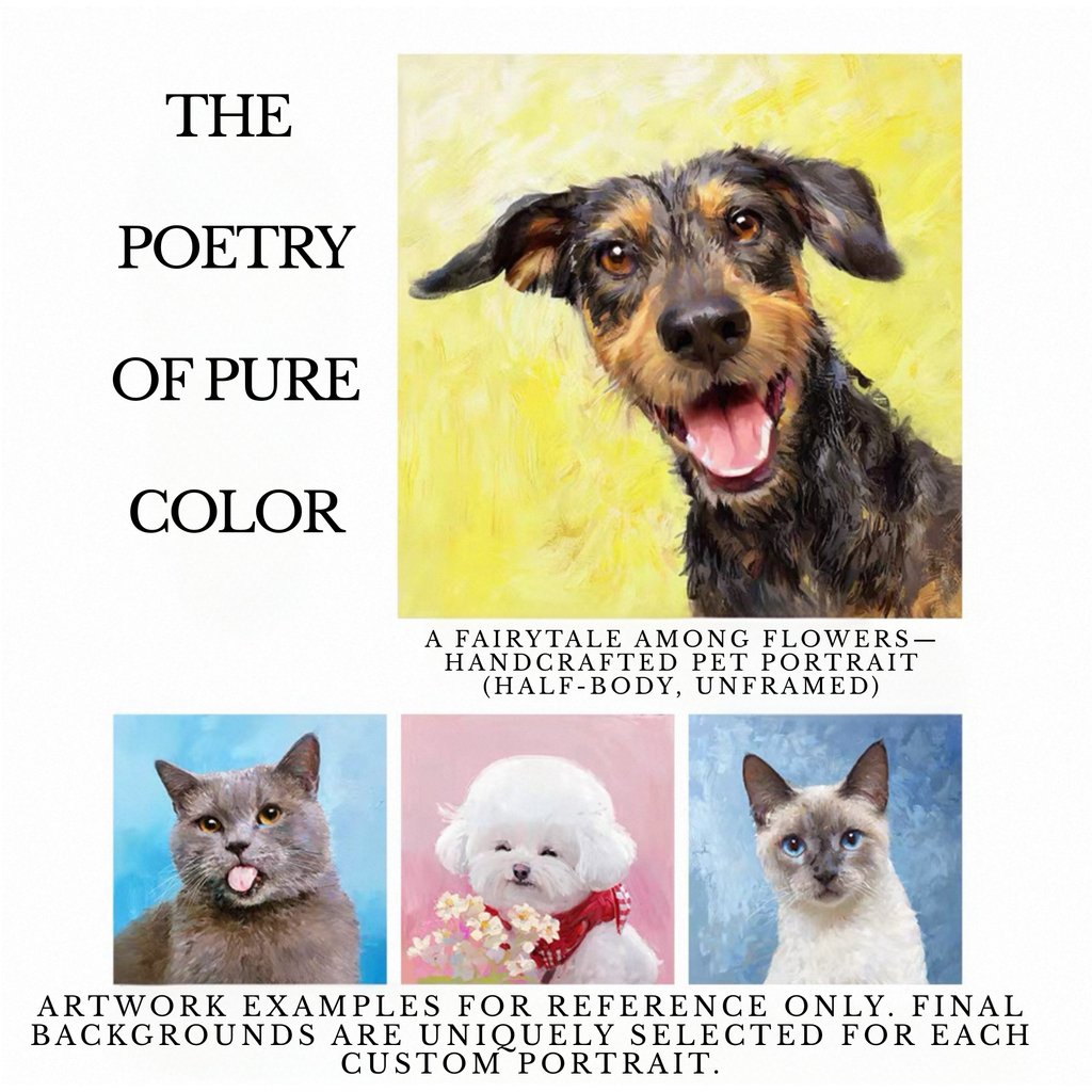 The Unframed Pet Portrait