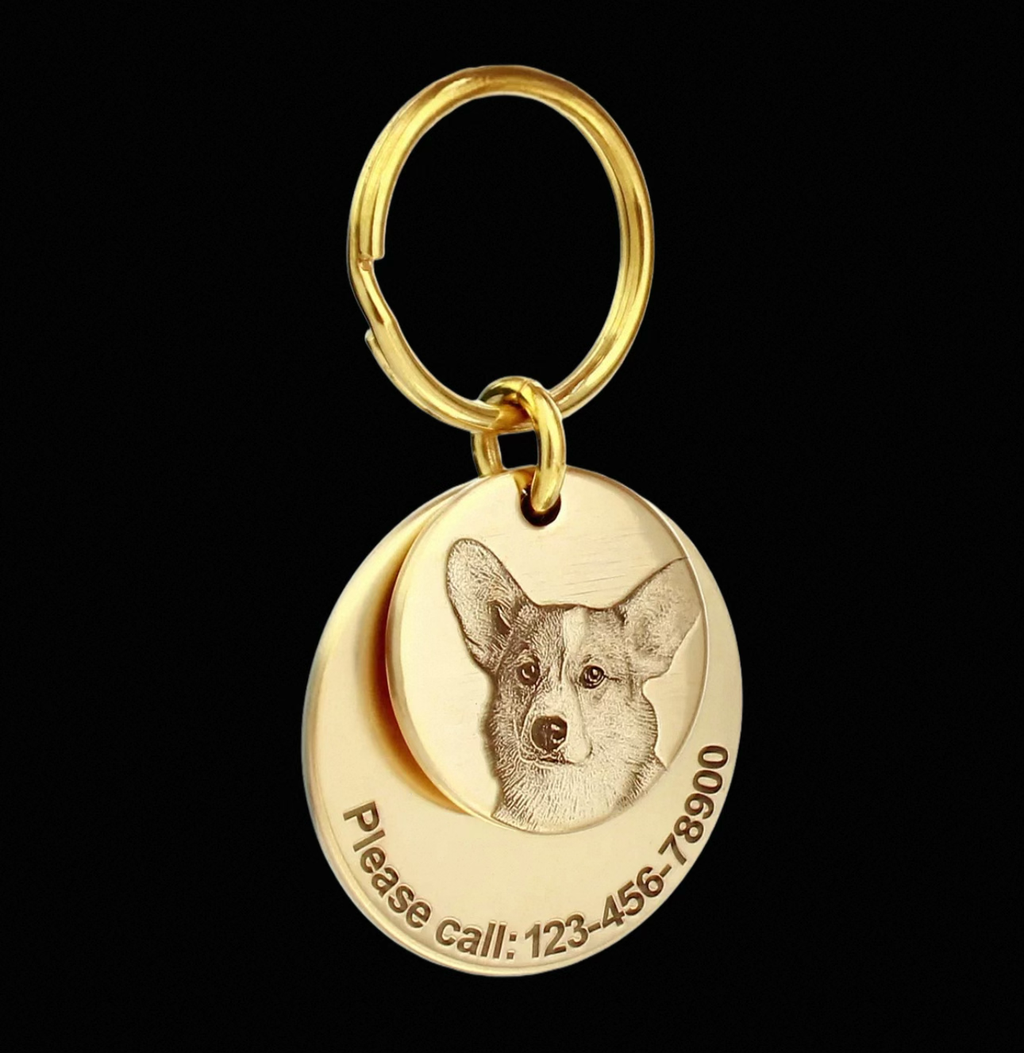 Custom photo ID tags