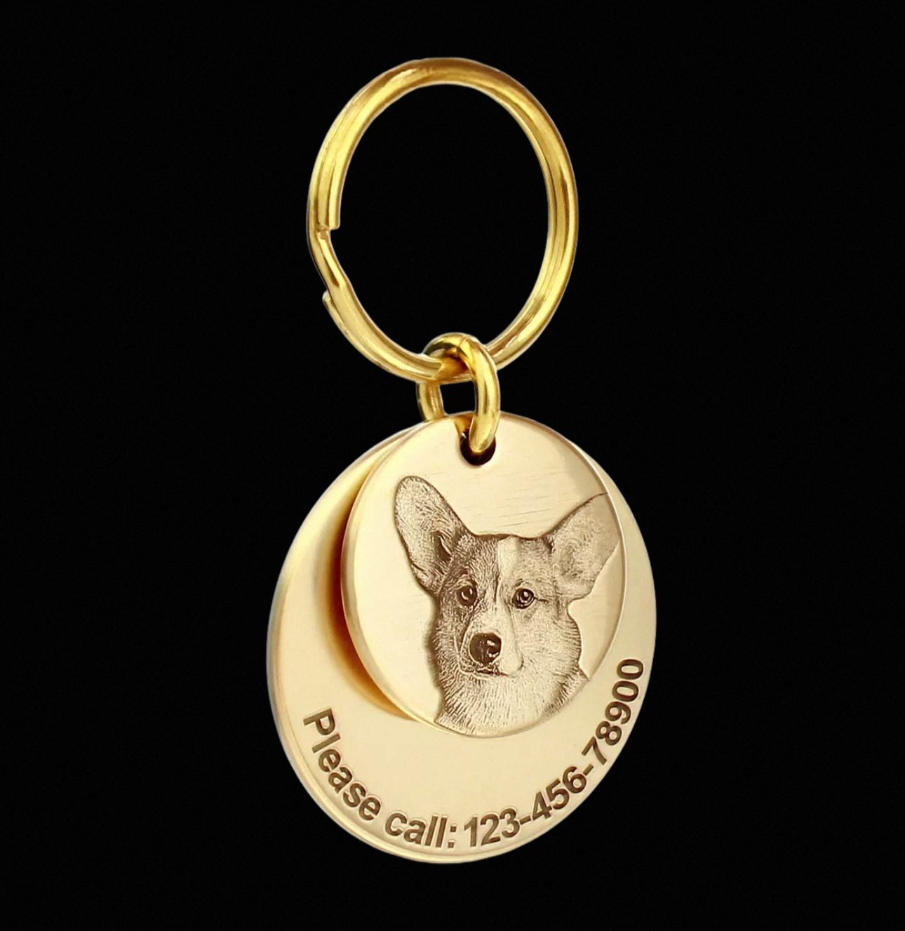 Custom photo ID tags