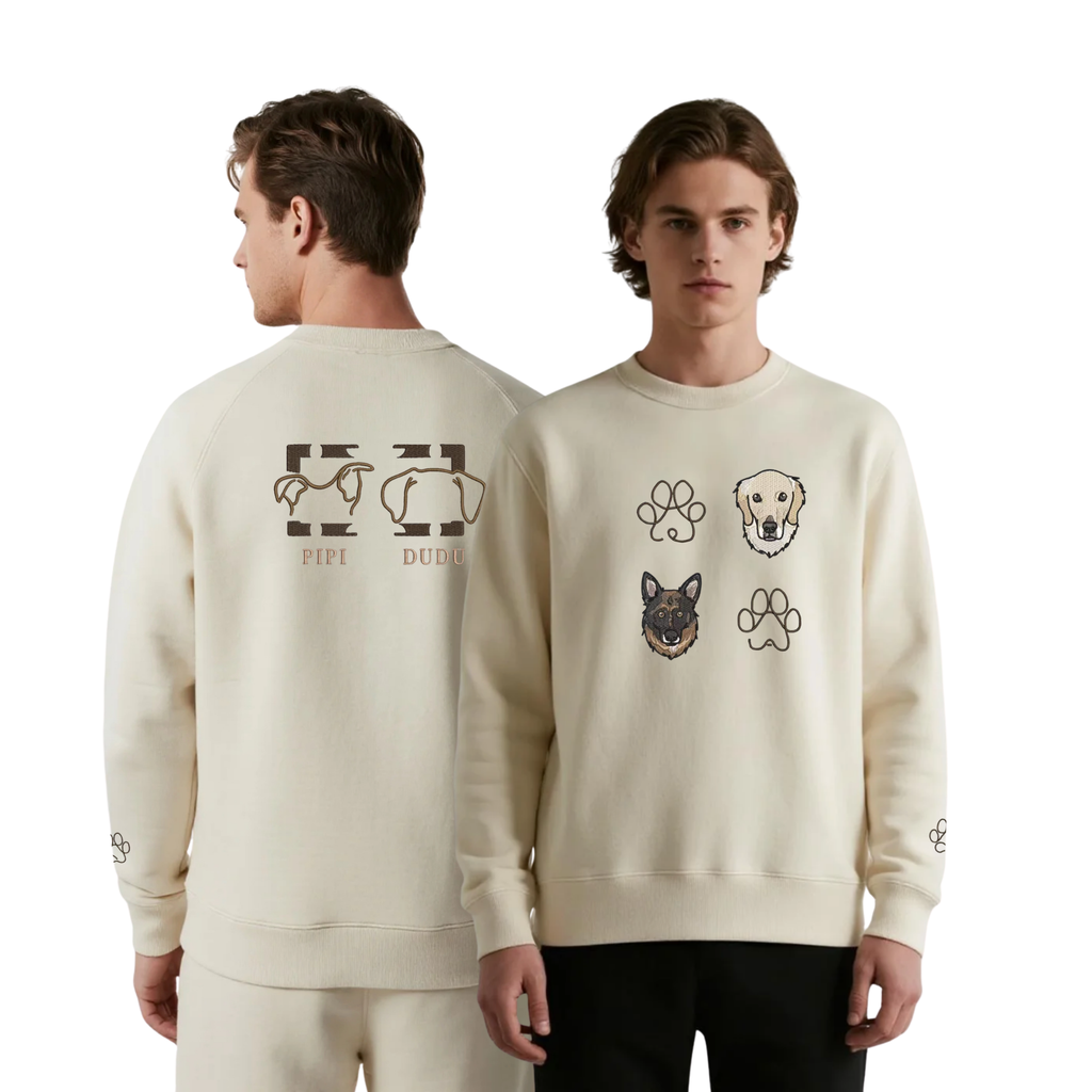 Two Signature Paw Sweater