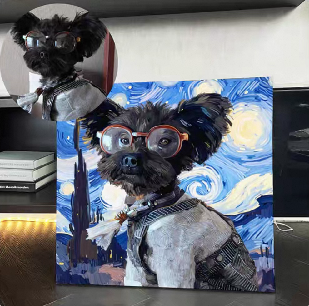 The Unframed Pet Portrait