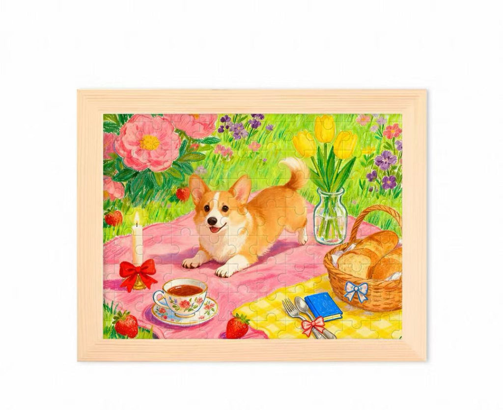Pet Oil Painting Style Puzzle