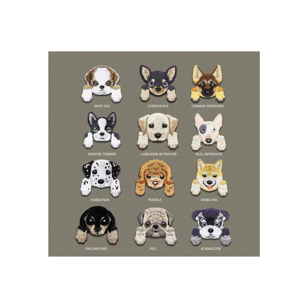 Dog Embroidery Patch