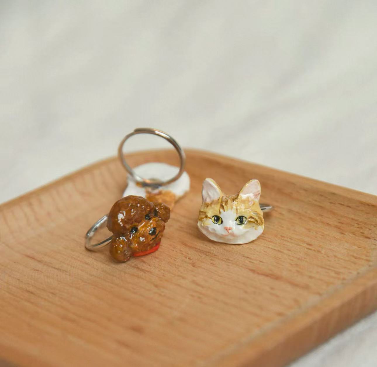 3D Pet Portrait Ring