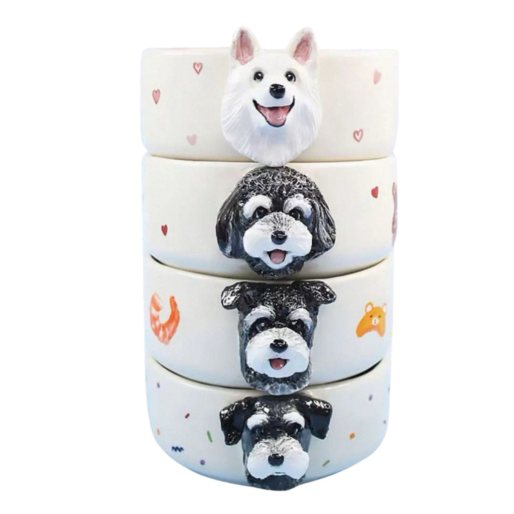 Pet Portrait Ceramic Bowl