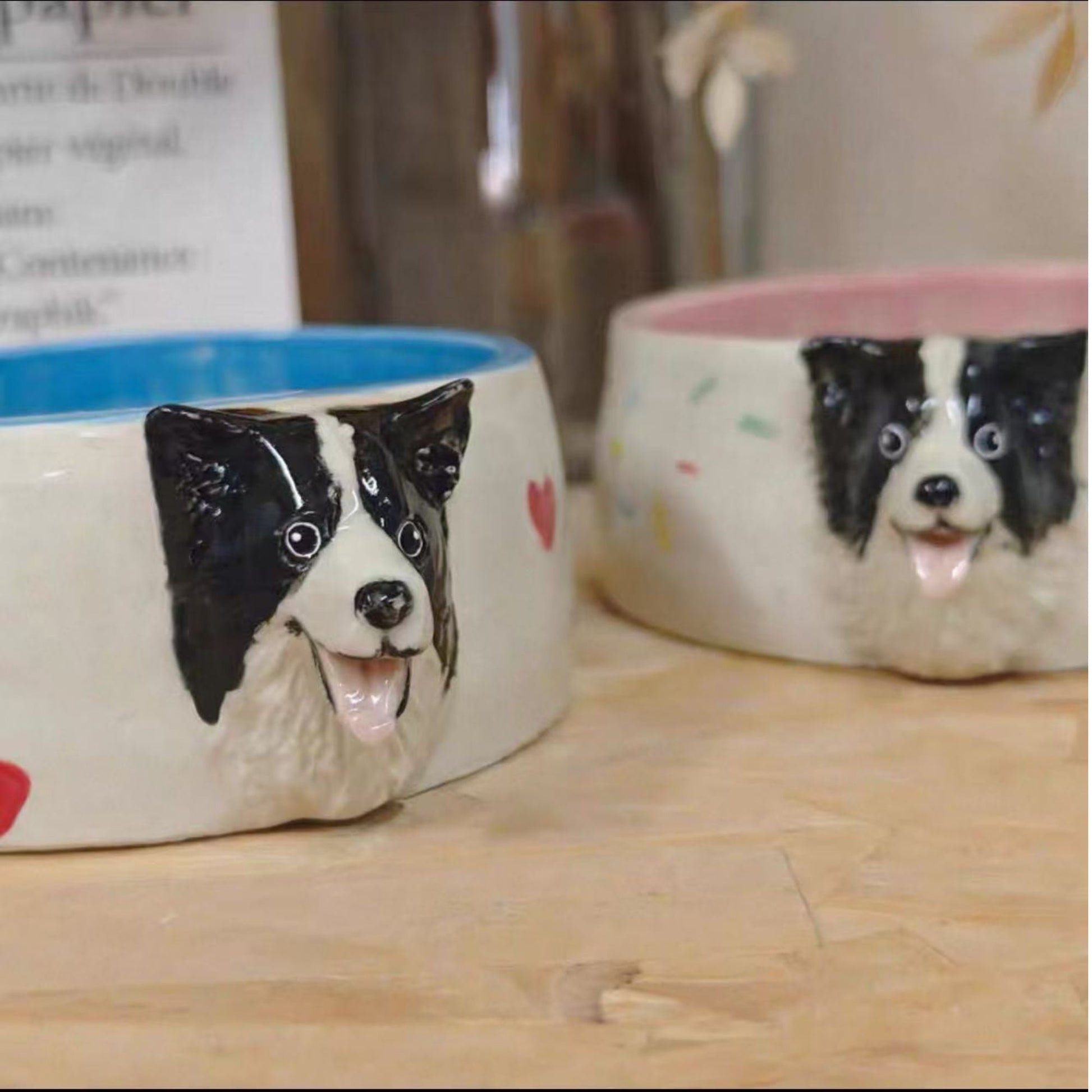 Pet Portrait Ceramic Bowl