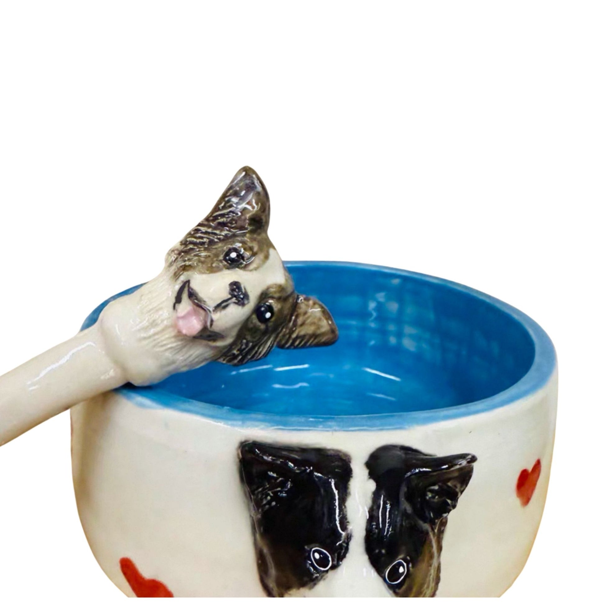 Pet Portrait Ceramic Bowl