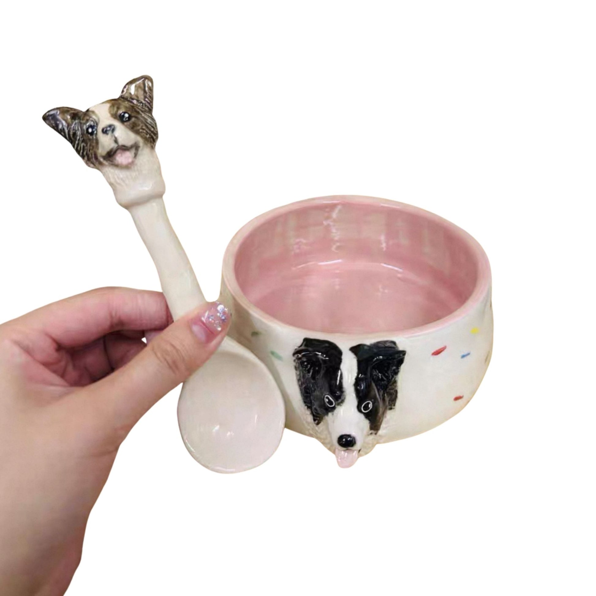 Pet Portrait Ceramic Bowl