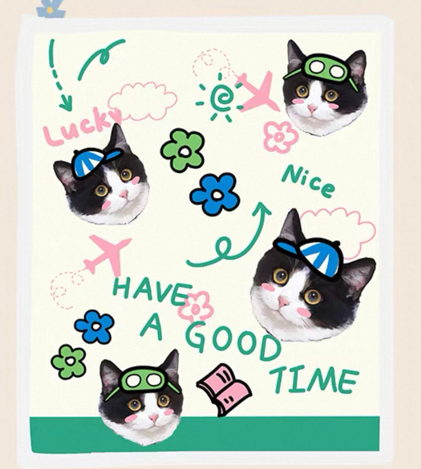 Custom Pet Photo Blanket