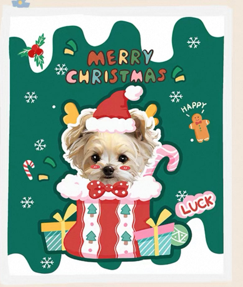 Custom Pet Photo Blanket