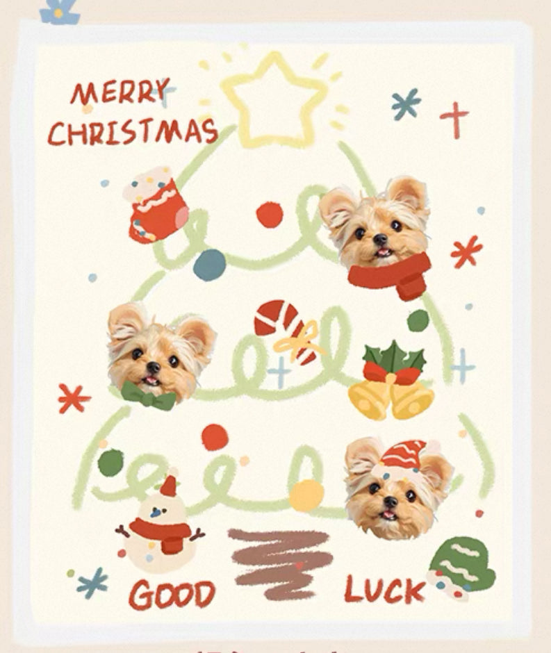 Custom Pet Photo Blanket