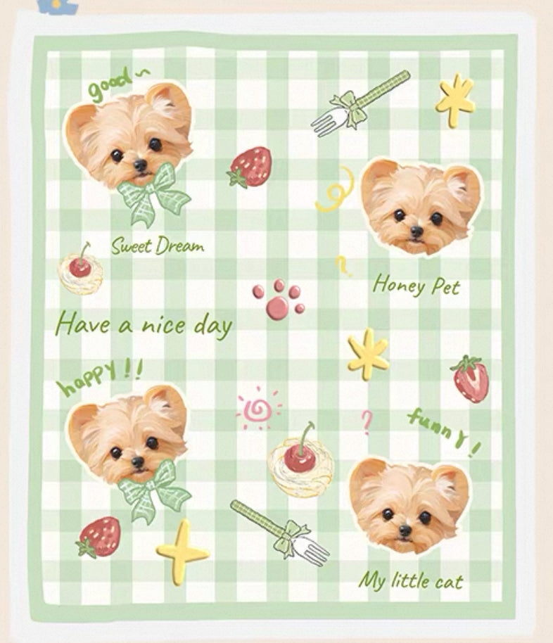 Custom Pet Photo Blanket