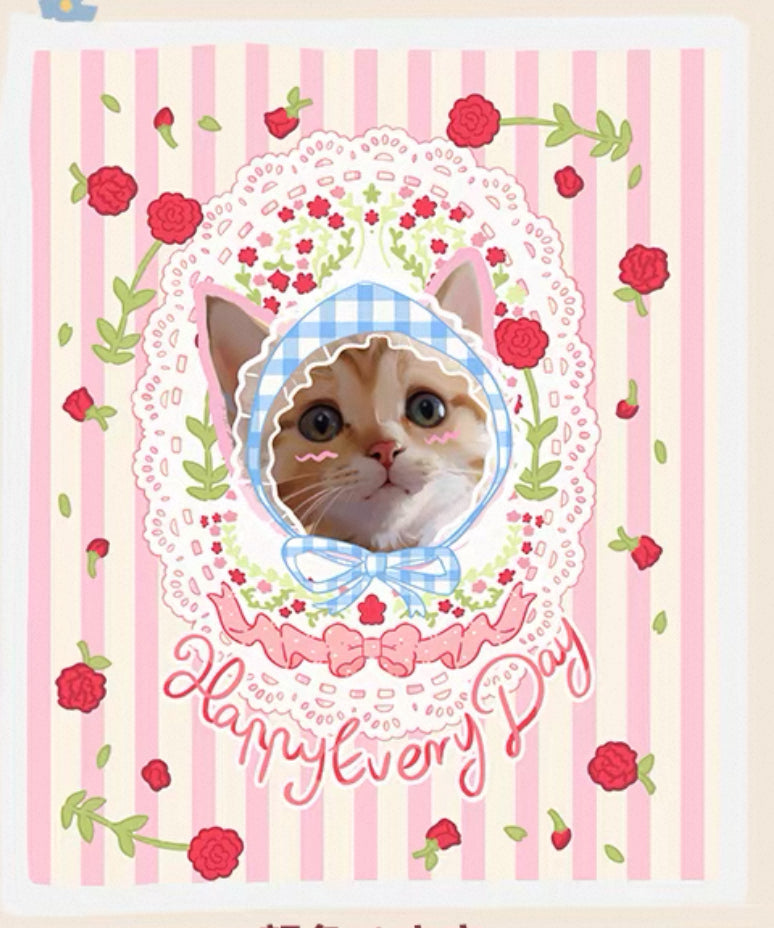 Custom Pet Photo Blanket