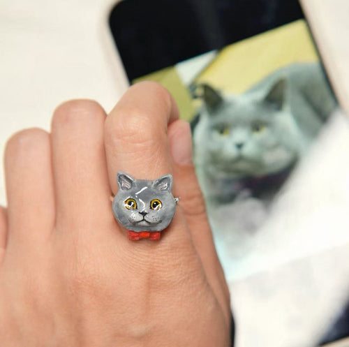 3D Pet Portrait Ring