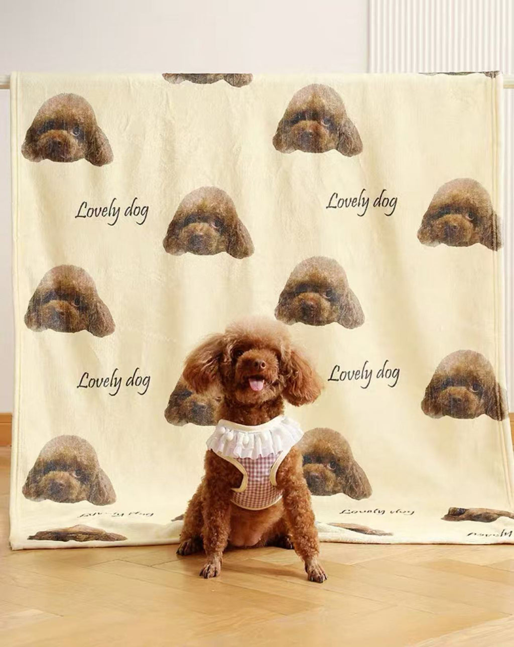 Custom Pet Photo Blanket