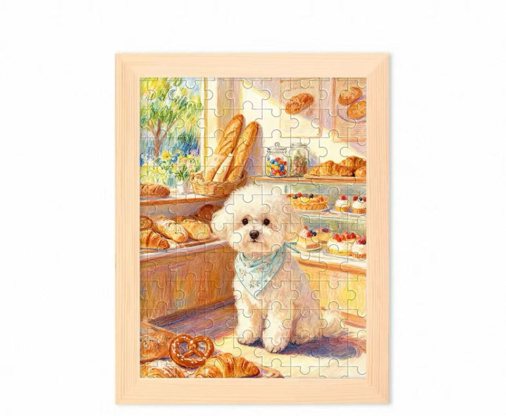 Pet Oil Painting Style Puzzle
