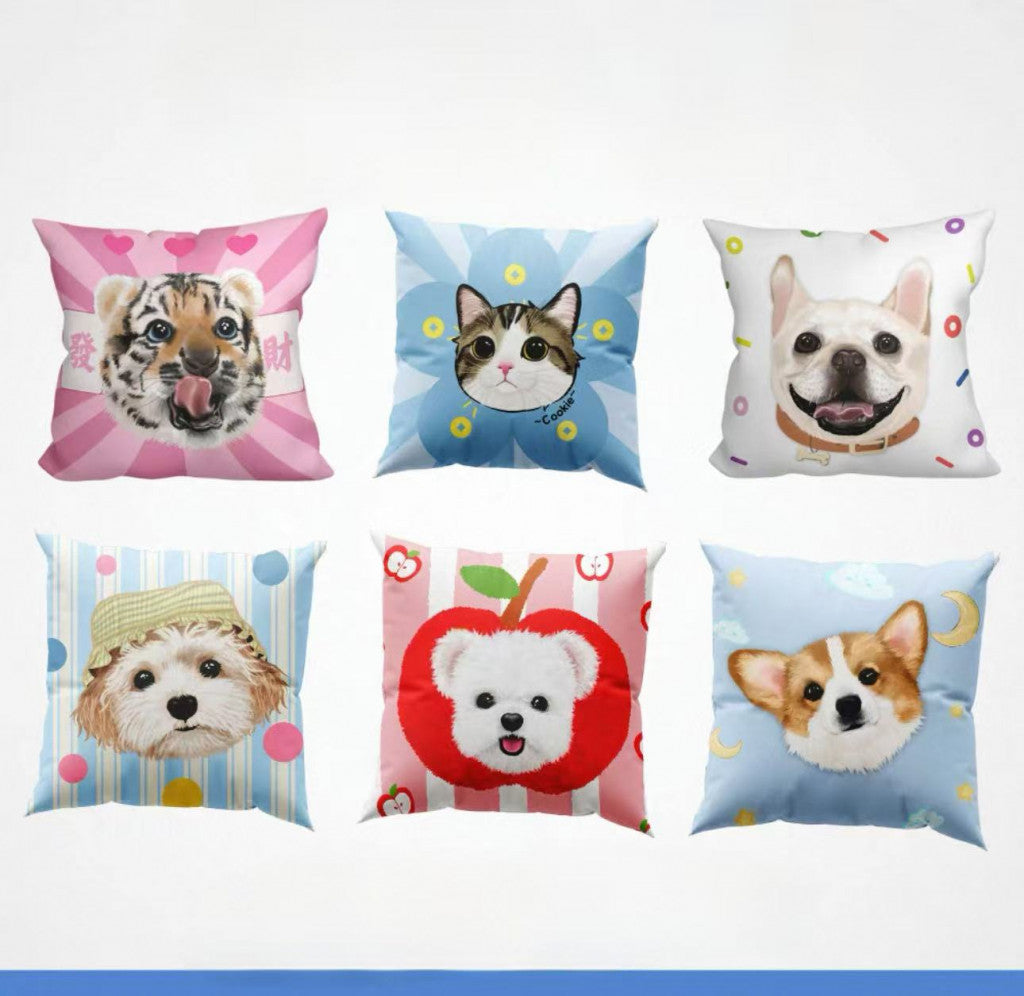 Pet Portrait Cushion